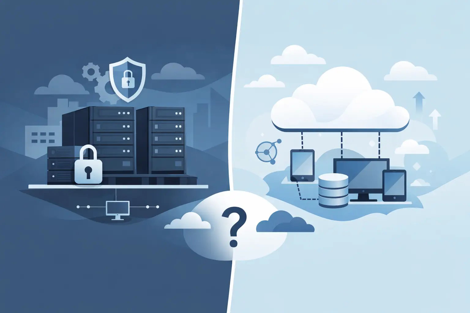 Cover image: On-Premises Server or Cloud – What Fits?