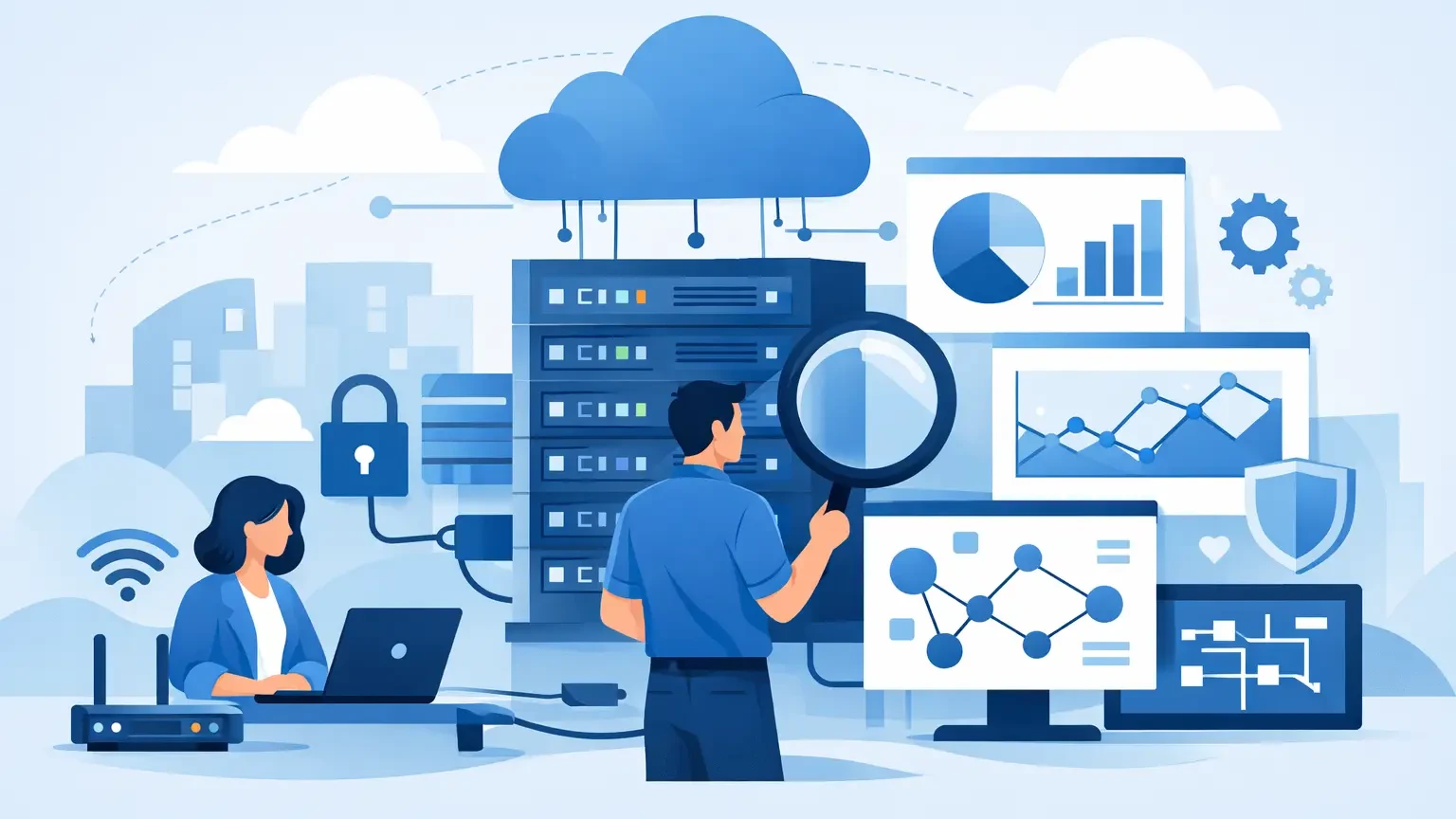 IT-Infrastruktur-Analyse für Unternehmen