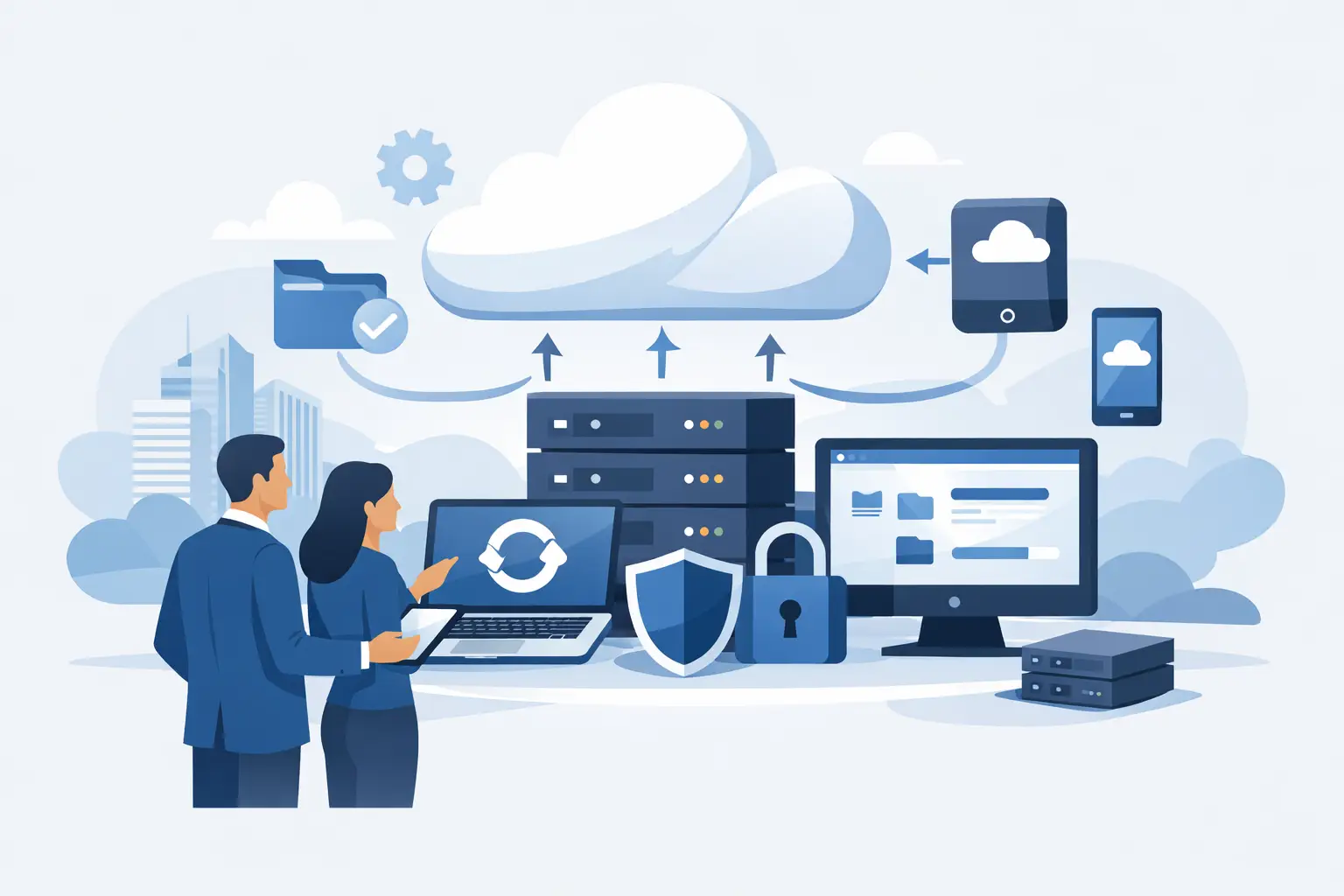 Online Backup für Firmen richtig planen