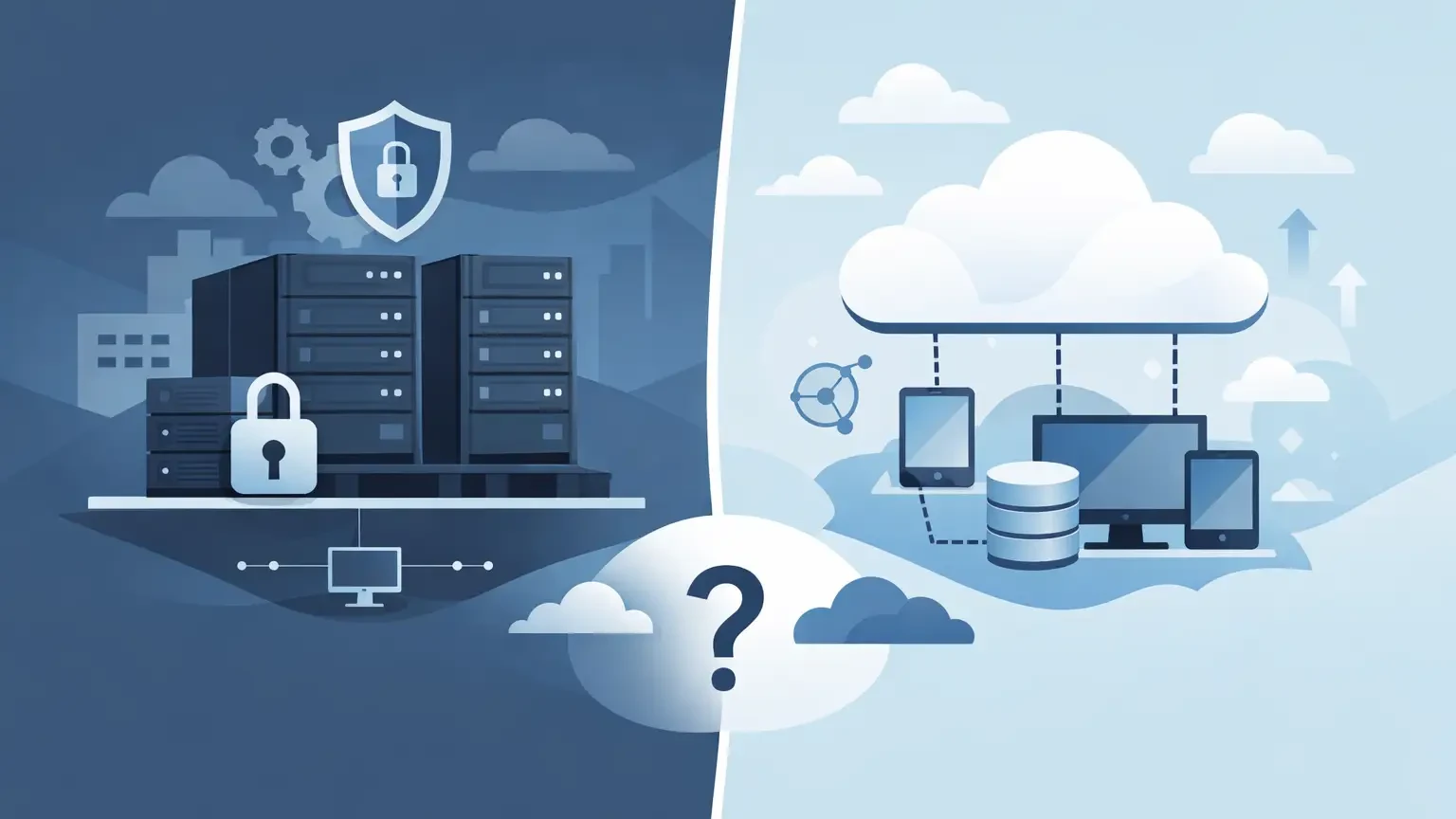 Server vor Ort oder Cloud - was passt?