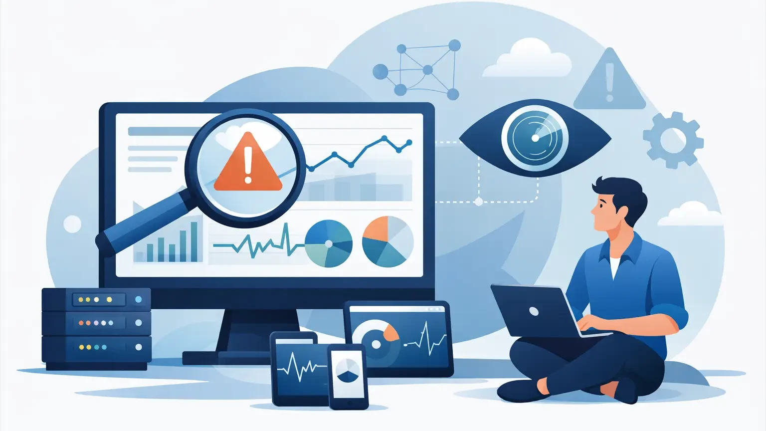 Monitoring für IT-Systeme: Probleme früher sehen