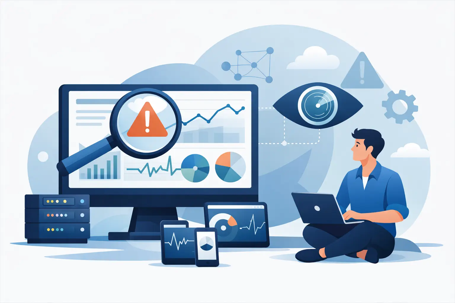 Monitoring für IT-Systeme: Probleme früher sehen