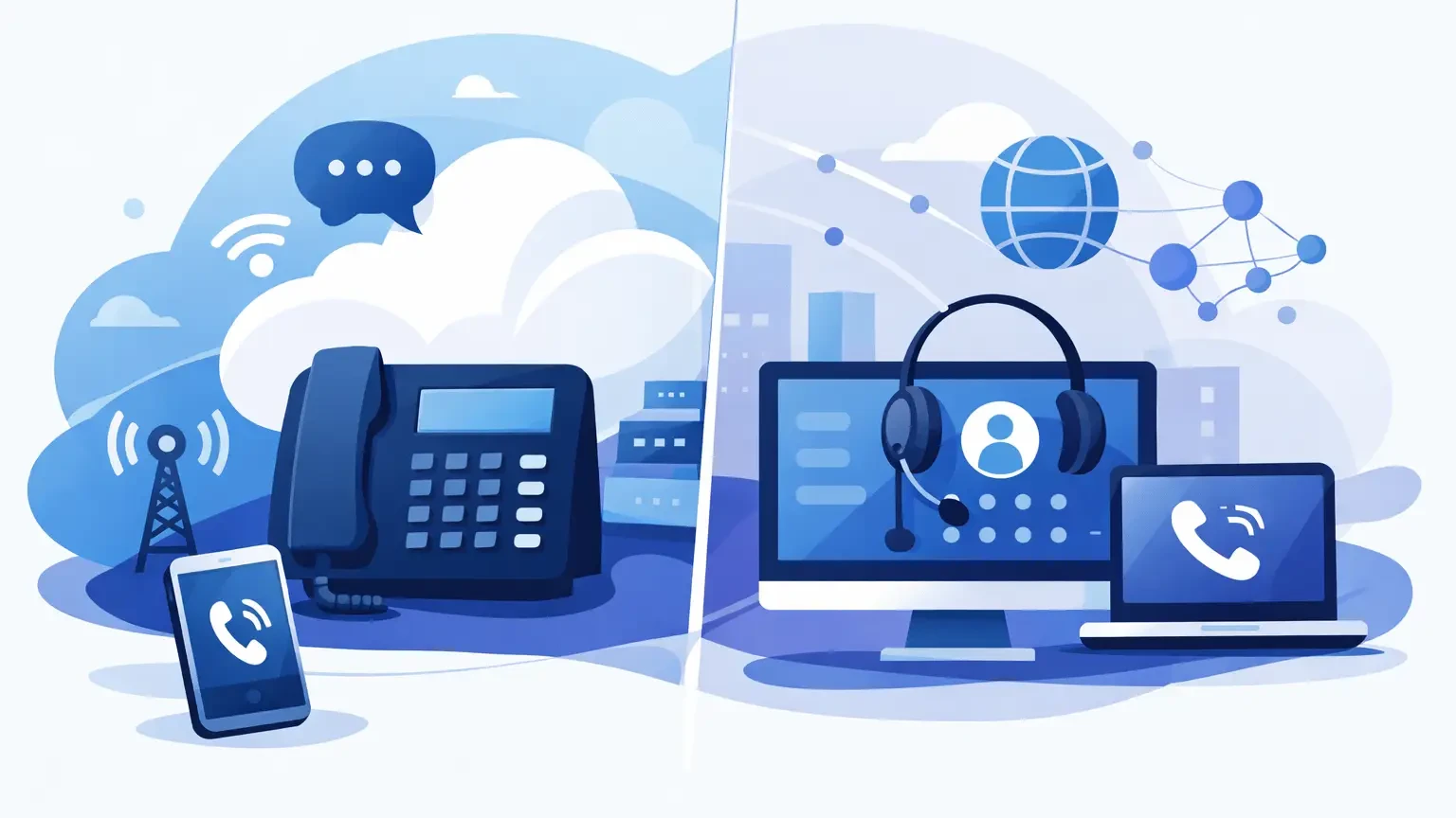Cloud Telefonie oder VoIP: Was passt zu Dir?