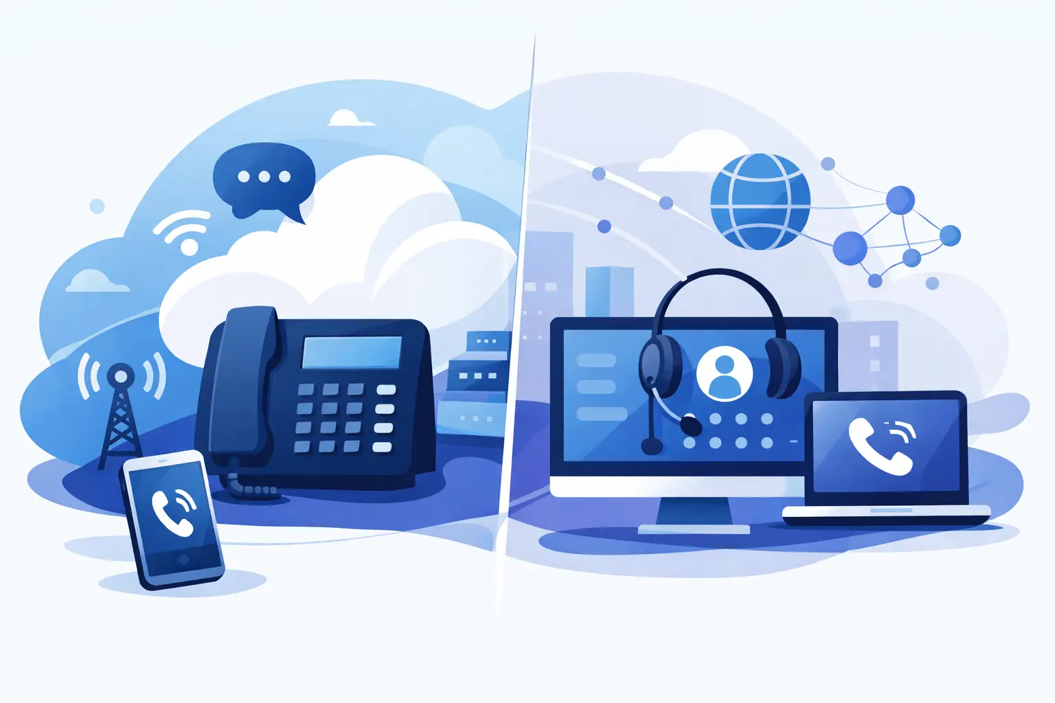 Cloud Telefonie oder VoIP: Was passt zu Dir?